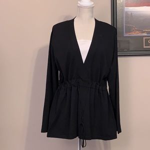 Dress Barn black drawstring sweater